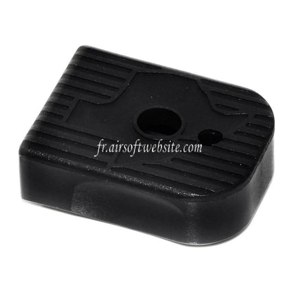 EMG STI Magazine Base Plate Cover Suitable for EMG SAI STI TTI / ARMY / AW / WE / Tokyo Marui Hi-Capa GBB Gas Pistol Magazine Black