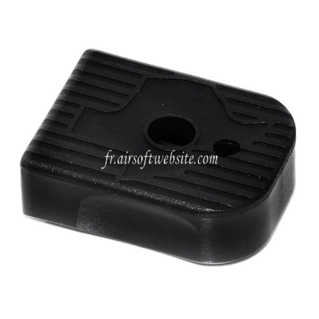 EMG STI Chargeur Base Plaque Couvre Convient pour EMG SAI STI TTI / ARMY / AW / WE / Tokyo Marui Hi-Capa GBB Gaz Pistolet Chargeur Noir