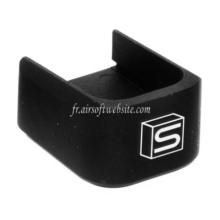 EMG SAI Charger Base Plate Cover Fits for EMG SAI STI TTI / ARMY / AW / WE / Tokyo Marui Hi-Capa GBB Gas Pistol Magazine Black
