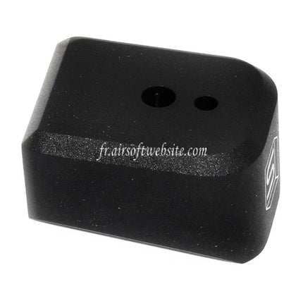 EMG SAI Charger Base Plate Cover Fits for EMG SAI STI TTI / ARMY / AW / WE / Tokyo Marui Hi-Capa GBB Gas Pistol Magazine Black