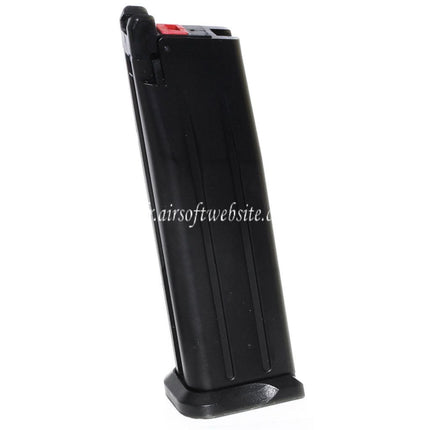 EMG SAI RED-H 30 Kugeln Gas Magazin Passend für Hi-Capa Serie GBB Airsoft Pistole Schwarz