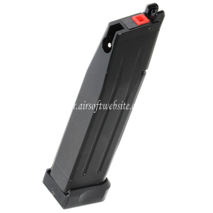 EMG STI 2011 DVC3 30 BB Gas Magazin Passend für Hi-Capa GBB Airsoft Pistole Schwarz
