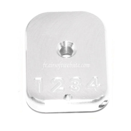 Armorer Works AW Custom CNC Chargeur Base Plaque Convient pour Hi-Capa GBB Pistolet Gaz Chargeur