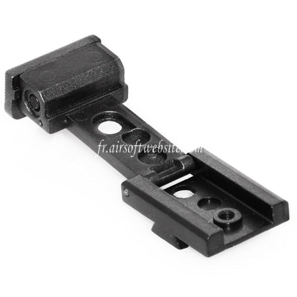 Armorer Works AW HX22 Aperture/Ghost Ring Hausse Ensemble Convient pour AW WE Tokyo Marui Hi-Capa Série GBB Pistolet Airsoft Noir