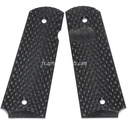 Armorer Works AW HEX Poignée Couvre Convient pour DOUBLE BELL ARMY AW WE KJ Tokyo Marui M1911 M.E.U Série 70 M45A1 WARRIOR GBB Pistolet Airsoft