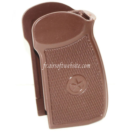 WE (WE-TECH) Polymergriffschalen passend für WE MAKAROV GBB Airsoft Pistole Braun