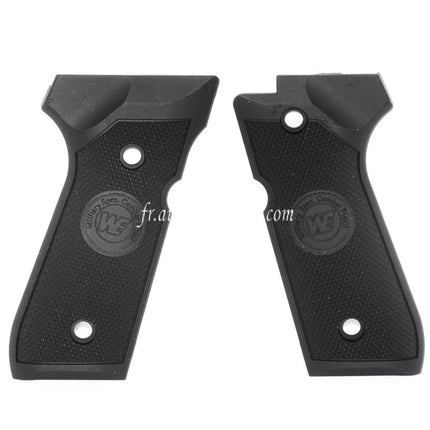 WE (WE-TECH) Nylon Poignée Couvre Convient pour KJ Tokyo Marui WE M9 M92 M92F Série GBB Pistolet Airsoft Noir