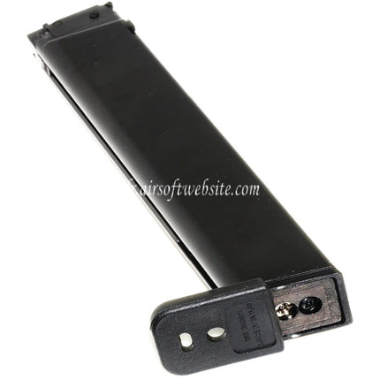 WE (WE-TECH) 50 Billes Gaz Chargeur Convient pour WE PCC Type 888 888C RARS R5C M4 M16 Série GBB Fusil Airsoft Noir