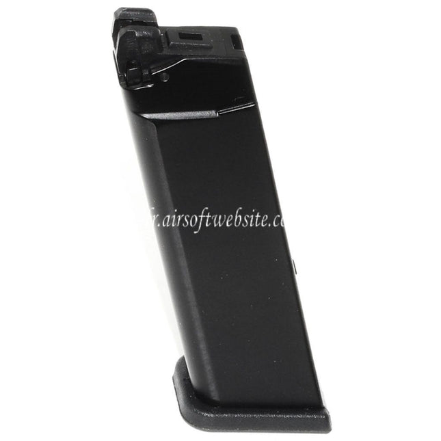 WE (WE-TECH) 25 Billes Gaz Chargeur Convient pour G17 G18C G34 G35 G-Série GBB Pistolet Airsoft Noir