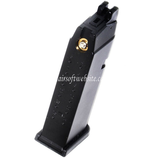 WE (WE-TECH) 20 Billes Gaz Chargeur Convient pour G19 G23 G26 Série GBB Pistolet Airsoft Noir