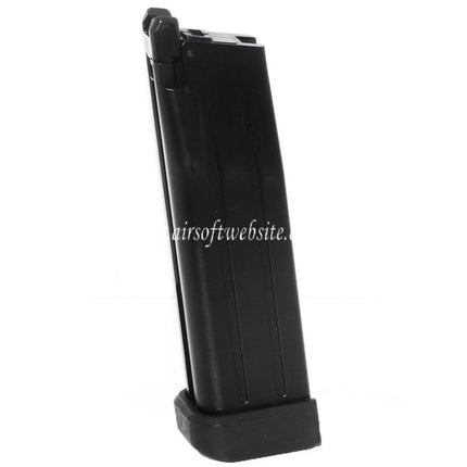 WE (WE-TECH) 30 BB Gas Magazin Passend für Hi-Capa Serie GBB Airsoft-Pistole Schwarz
