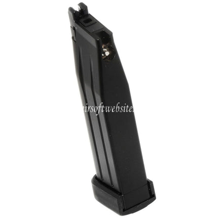 WE (WE-TECH) 30 BB Gas Magazin Passend für Hi-Capa Serie GBB Airsoft-Pistole Schwarz