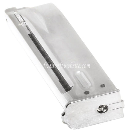 WE (WE-TECH) 20 Billes Gaz Chargeur Convient pour WE BROWNING Hi-Power MK3 Série GBB Pistolet Airsoft