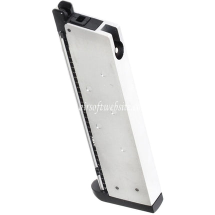 WE (WE-TECH) 16 Billes Tactical Gaz Chargeur Convient pour EMG SAI Red / AW NE Série / WE Single Stack 1911 Série GBB Pistolet Airsoft