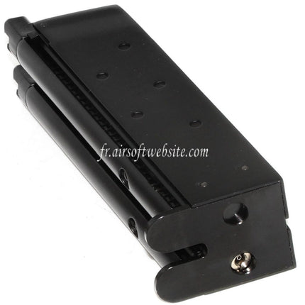 WE (WE-TECH) 32 Billes Double Canon Gaz Chargeur Convient pour AW MX Série / WE Double Canon 1911 Série GBB Pistolet Airsoft