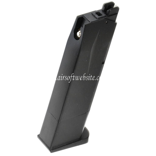 WE (WE-TECH) 26 Billes Gaz Chargeur Convient pour Cybergun Swiss Arms P226 WE F226 Série GBB Pistolet Airsoft Noir