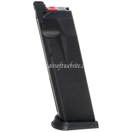 Cybergun Swiss Arms 20 Billes Gaz Chargeur Convient pour WE F228 F229 Swiss Arms P229 Série GBB Pistolet Airsoft Noir