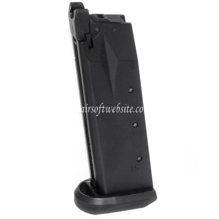 WE (WE-TECH) 23 Billes Co2 Chargeur Convient pour Standard and COMPACT P99 Série GBB Pistolet Airsoft Noir