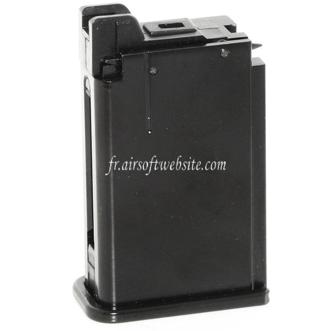 WE (WE-TECH) Gaz Chargeur (Long/Court Type) Convient pour Armorer Works AW Broomhandle BH WE M712 Série GBB Pistolet Airsoft Noir