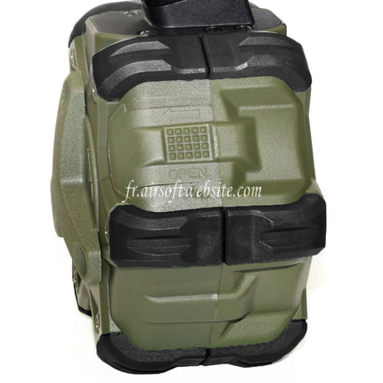 WE (WE-TECH) 350 Billes Gaz Chargeur Tambour Convient pour G17 G18C G-Série GBB Pistolet Airsoft