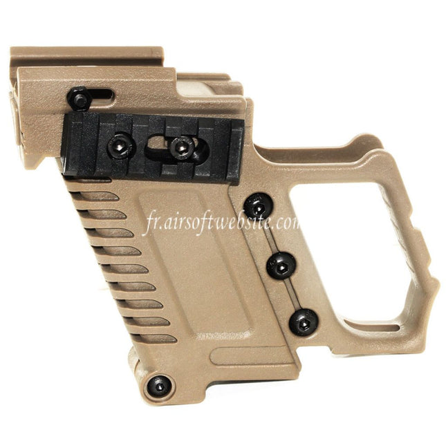 Double Bell Deux Côtés Rails Loading Conversion Kit Convient pour APS ARMY DOUBLE BELL AW WE Tokyo Marui G17 G18C G34 G35 Série GBB Pistolet Airsoft