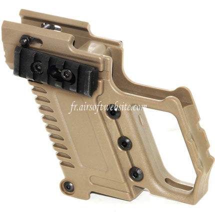Double Bell Deux Côtés Rails Loading Conversion Kit Convient pour APS ARMY DOUBLE BELL AW WE Tokyo Marui G17 G18C G34 G35 Série GBB Pistolet Airsoft