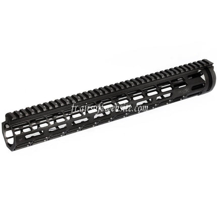 APS EMG Licensed Falkor Defense Recce 14.6 Pouces TRANNY M-LOK Rail de Garde-Main Convient pour M4 M16 AEG Fusil Airsoft