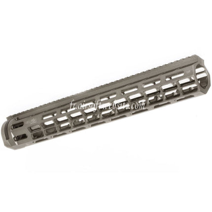APS EMG Licensed Falkor Defense Recce 14.6 Pouces TRANNY M-LOK Rail de Garde-Main Convient pour M4 M16 AEG Fusil Airsoft