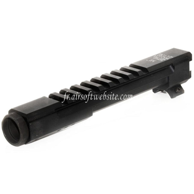 5KU Aluminum 20mm Railed Gaz Tube Convient pour LCT GHK AK Série AEG GBB Fusil Airsoft Noir