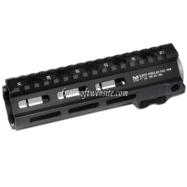 5KU 7 Pouces MK8 M-LOK Rail de Garde-Main Convient pour Tokyo Marui AEG GBB MWS M4 Fusil Airsoft