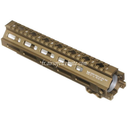 5KU 9.5 Pouces MK8 M-LOK Rail de Garde-Main Convient pour Tokyo Marui AEG GBB MWS M4 Fusil Airsoft