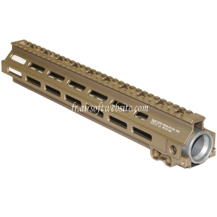 5KU 13 Pouces MK8 M-LOK Rail de Garde-Main Convient pour Tokyo Marui AEG GBB MWS M4 Fusil Airsoft