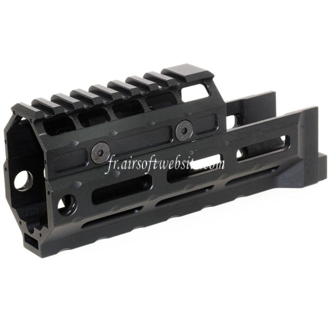 5KU 153mm M-LOK Universal Garde-Main Kit Rail System Convient pour LCT GHK CYMA D-BOYS E&L AK47 AK74 Série Fusil Airsoft Noir