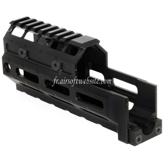 5KU 153mm M-LOK Universal Garde-Main Kit Rail System Convient pour LCT GHK CYMA D-BOYS E&L AK47 AK74 Série Fusil Airsoft Noir