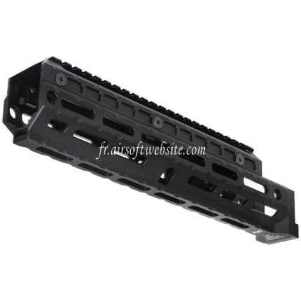 5KU 292mm Extended M-LOK Universal Garde-Main Kit Rail System Convient pour LCT GHK CYMA D-BOYS E&L AK47 AK74 Série Fusil Airsoft Noir