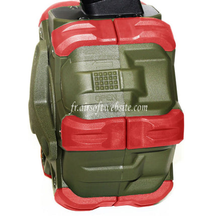 WE (WE-TECH) 350 Billes Gaz Chargeur Tambour Convient pour WE PCC Type 888 888C RARS R5C M4 M16 Série GBB Fusil Airsoft