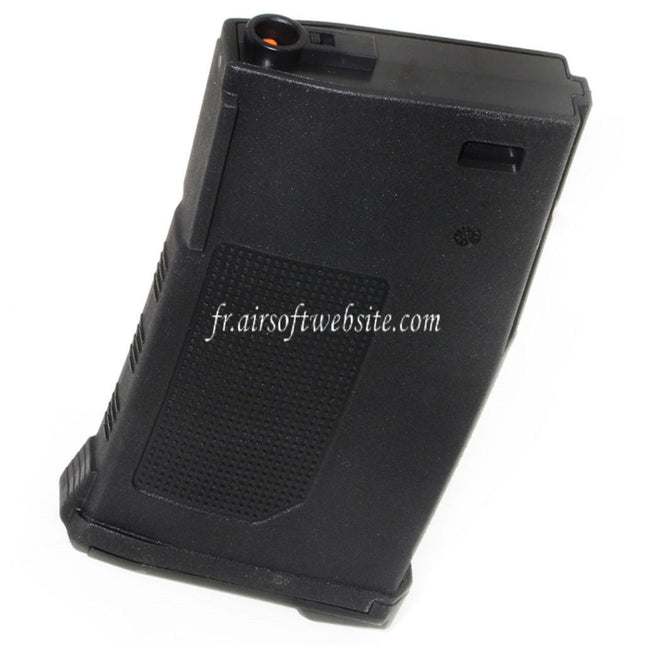 PTS 150 Billes EPM-LR Mid-Cap Enhanced Polymère Chargeur Convient pour A&K G&P SR25/XM110 Série AEG Fusil Airsoft Noir