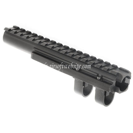 CYMA 20mm Top Handguard Railed Gas Tube Fits AK Series AEG GBB Airsoft Rifle Black