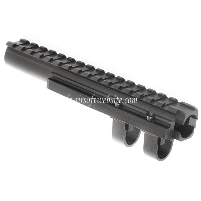 CYMA 20mm Haut Garde-Main Top Railed Gaz Tube Convient pour AK Série AEG GBB Fusil Airsoft Noir