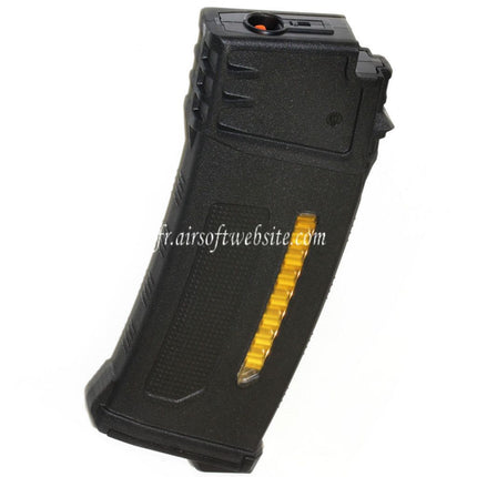PTS 120 BBs EPM-G Mid-Cap Enhanced Polymer Magazin Passend für G36 Serie AEG Airsoft Gewehr Schwarz