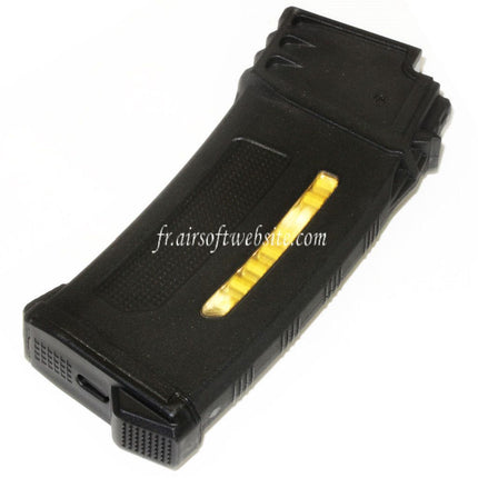 PTS 120 BBs EPM-G Mid-Cap Enhanced Polymer Magazin Passend für G36 Serie AEG Airsoft Gewehr Schwarz