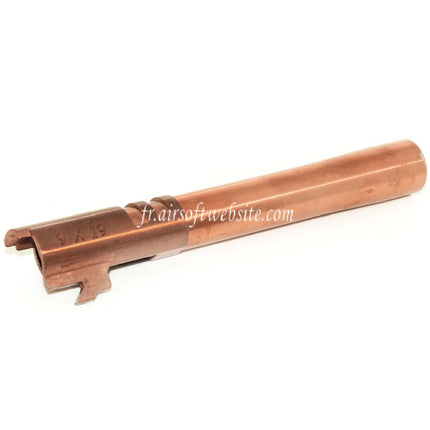 Armorer Works AW Custom 134mm/138mm Outer Barrel Suitable for EMG STI TTI / AW / WE / Tokyo Marui Hi-Capa 5.4 Variants GBB Airsoft Pistol Rose Gold