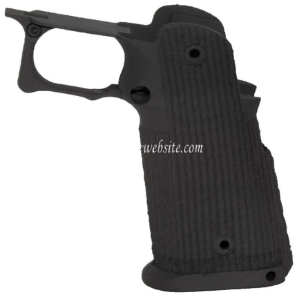 ARMY ARMAMENT Pointillé Pistolet Poignée Le Châssis Convient pour R501 Costa Carry Comp R601 TTI Combat Master EMG AW WE Tokyo Marui Hi-Capa Série GBB Pistolet Airsoft