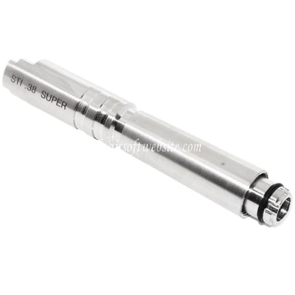 5KU 4.75 Inch Comp-Ready Outer Barrel Suitable for AW / WE / Tokyo Marui Hi-Capa 5.1 STI .38 SUPER Silver