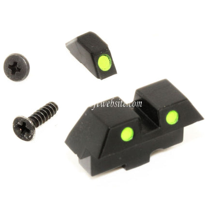 Airsoft Website Guidon Hausse Convient pour Tokyo Marui G17 Série GBB Pistolet Noir