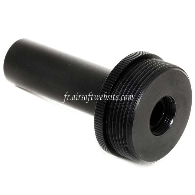 5KU DTK PUTNIK Mock Silencieux Traceur Adaptateur +36mm CW sens horaire Filetage Noir