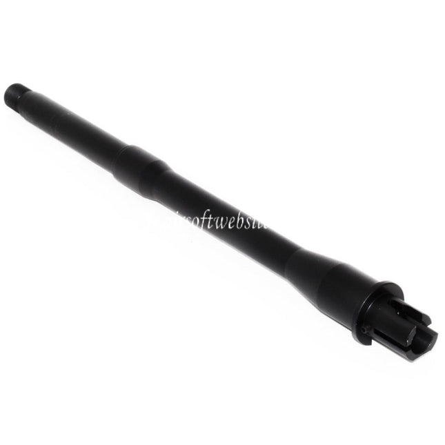 E&C 11/11.5 Pouces Aluminium Canon Extérieur -14mm CCW sens antihoraire Convient pour M4 M16 Série AEG Fusil Airsoft Noir