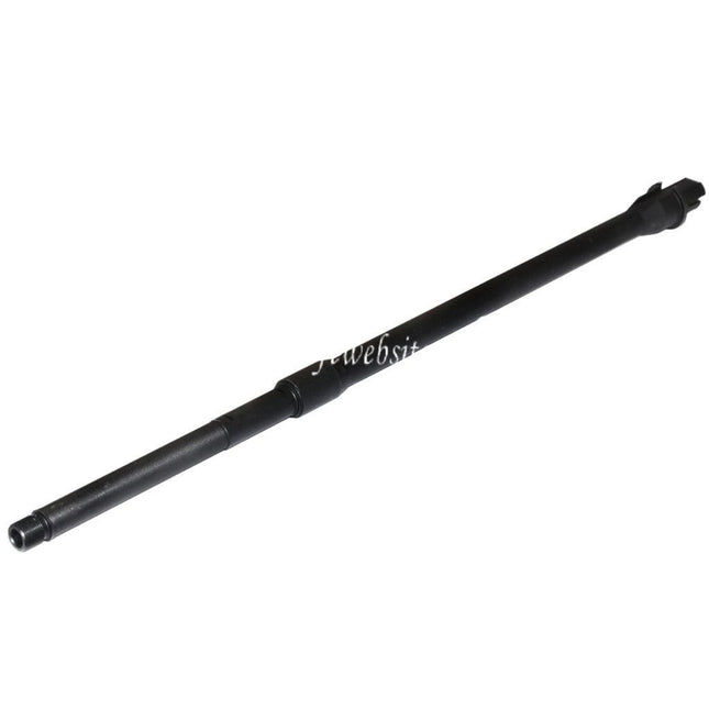 E&C 19.5/20 Pouces Aluminium Canon Extérieur -14mm CCW sens antihoraire Convient pour M16VN M16A1 Série AEG Fusil Airsoft Noir