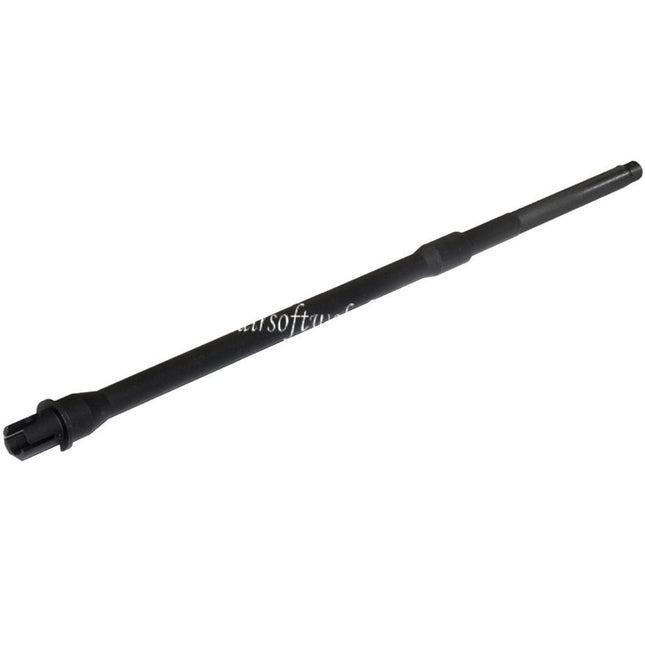 E&C 19.5/20 Pouces Aluminium Canon Extérieur -14mm CCW sens antihoraire Convient pour M16VN M16A1 Série AEG Fusil Airsoft Noir