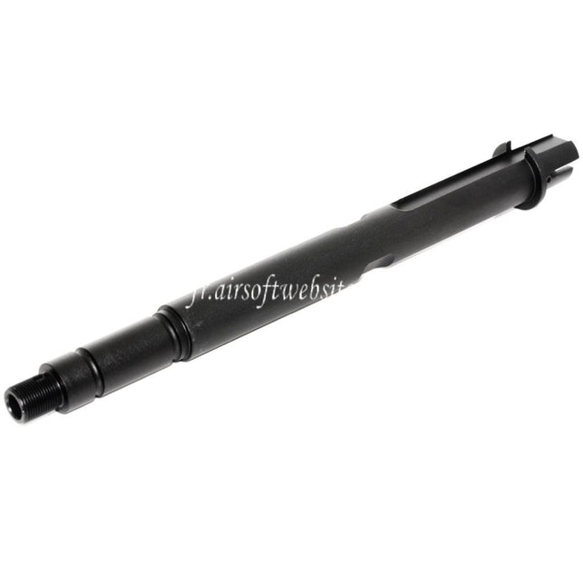E&C 10/10.75 Pouces Aluminium Canon Extérieur -14mm CCW sens antihoraire Convient pour E&C 416C Série AEG Fusil Airsoft Noir